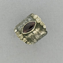 Load image into Gallery viewer, Pink Tourmaline  Statement Ring in Sterling Silver
