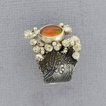 Load image into Gallery viewer, Asymmetric Ethiopian Opal Statement Ring
